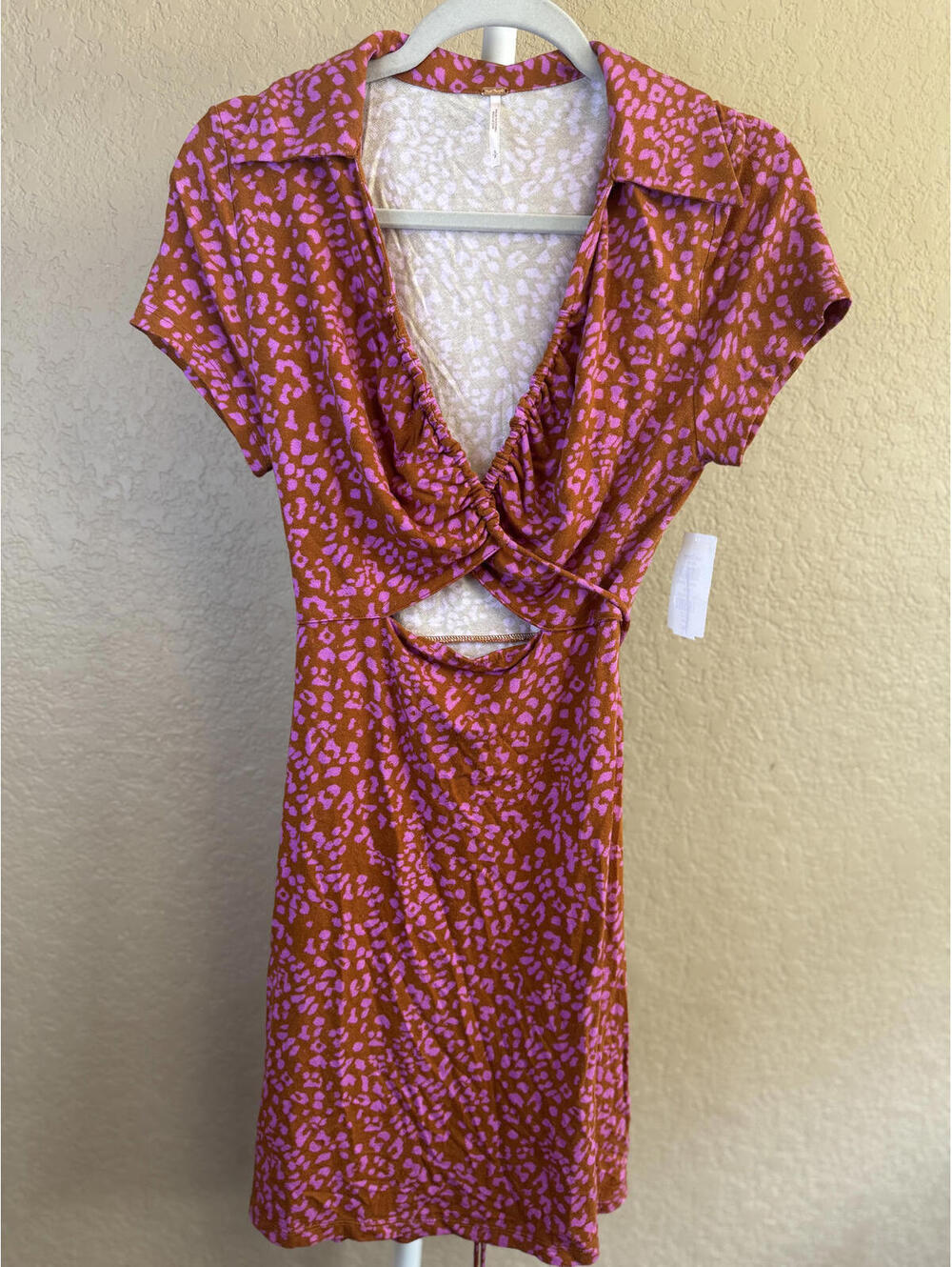 Free People- Small Animal Print Dress